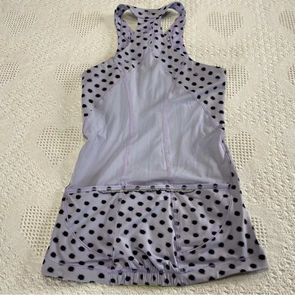 Lululemon Racerback Polka Dot Tank (SEE MEASUREMENTS)